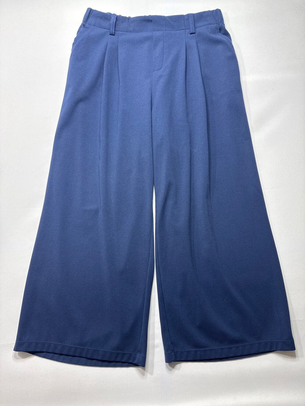 Halara Flex Women's High Waisted Pocket Wide Leg Waffle Pants - XL Pet (32x25.5)